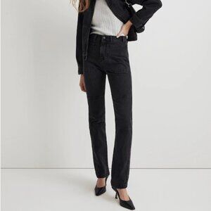 Madewell 90s Straight Black Jeans